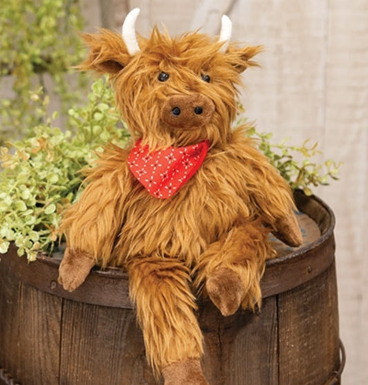 Baby Highland Cow Doll